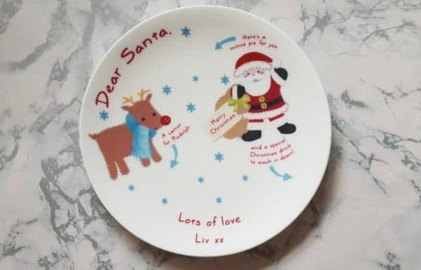 Born Gifted plate how to make mince pies