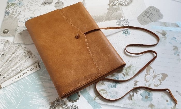 Amalfi Leather Refillable Journal