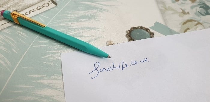 Caran d'Ache BallPoint Pen in Turquoise