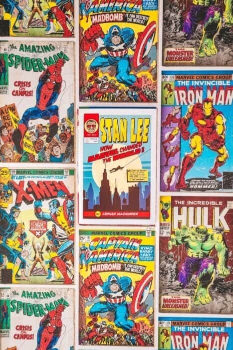 Copy of Stan Lee How Marvel Changed The World Book