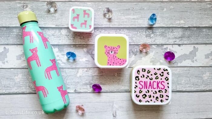 Hydration Bottle and Snack Boxes from Clintons