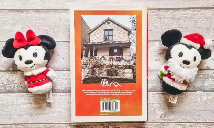 Back cover of The Early Life of Walt Disney book.