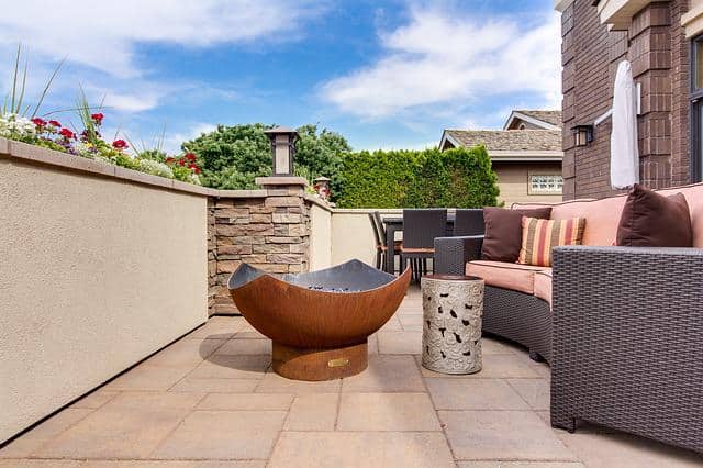 Outdoor patio space