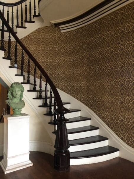 Popular staircase in a home.