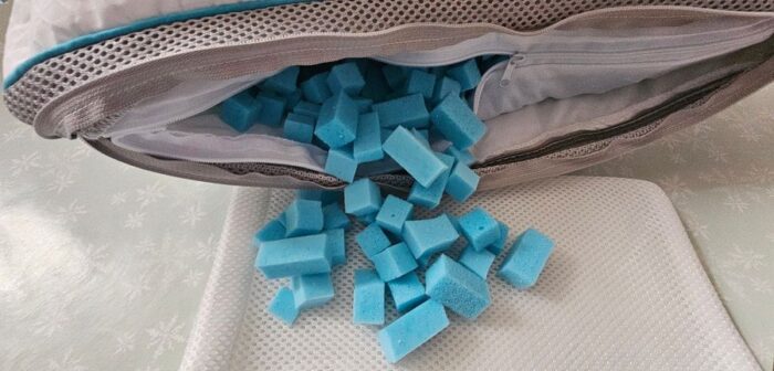 Simba Hybrid Pillow nanocubes.