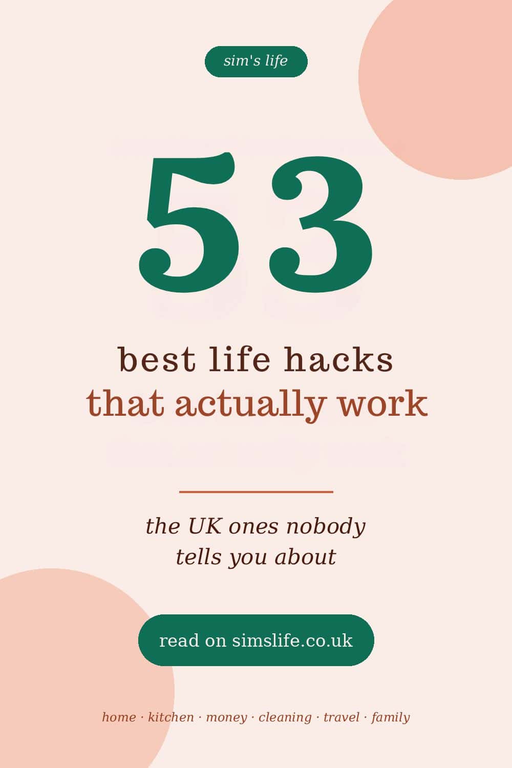 53 Best Life Hacks That Actually Work (Simple & UK-Friendly) - Sim's Life